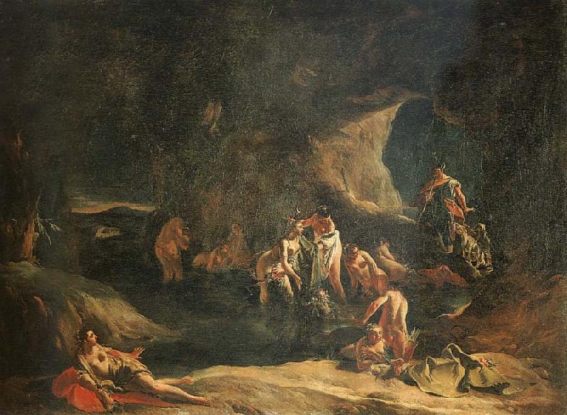 Giovanni Battista Tiepolo Diana and Actaeon Germany oil painting art